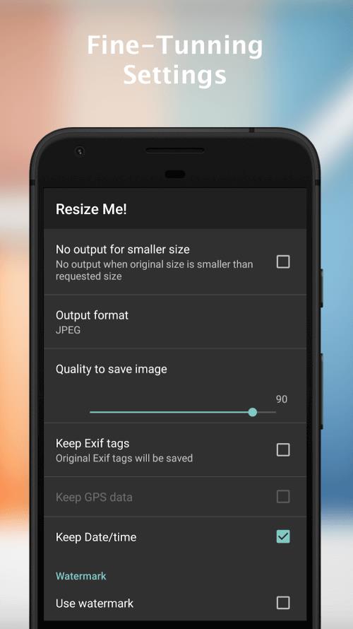 Resize Me! Pro Screenshot 1