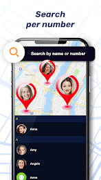 Schermata Live Mobile Number Locator App 1