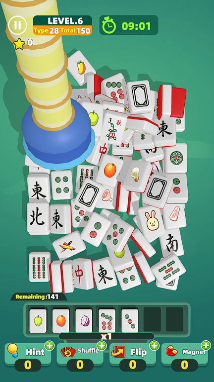 Mahjong Tile 3D ဖန်သားပြင်ဓာတ်ပုံ 2