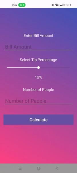 Schermata Tip Calculator 2