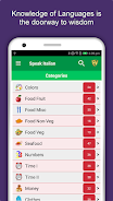 Speak Italian : Learn Italian Captura de tela 0