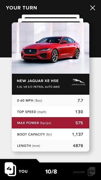 Jaguar Land Rover Top Trumps スクリーンショット 1