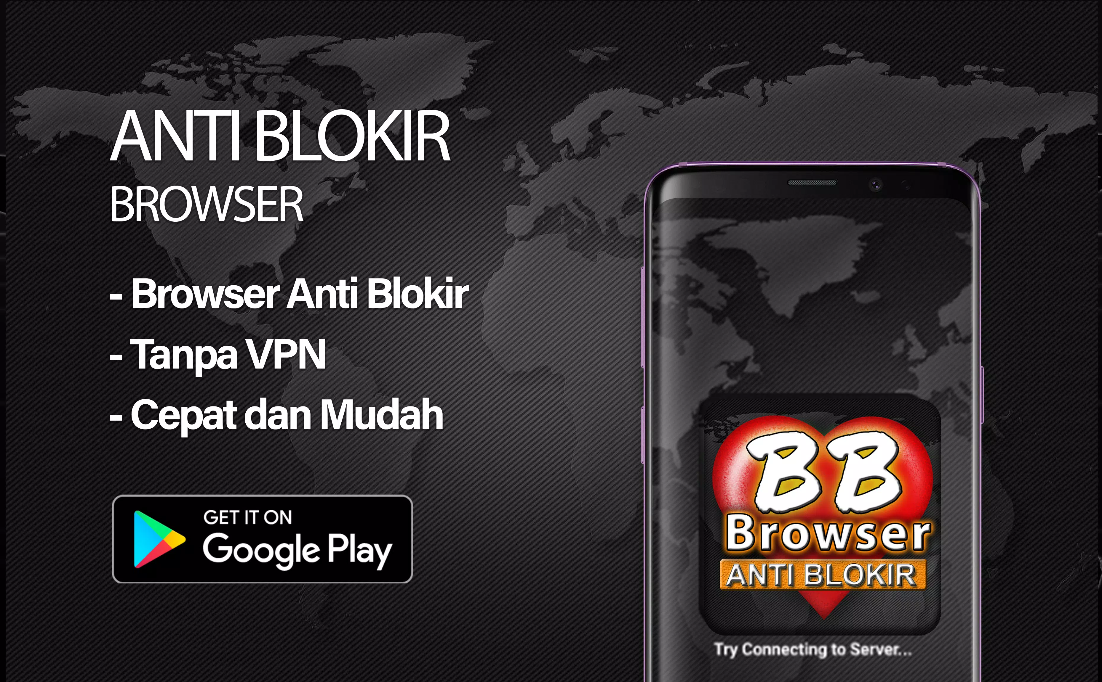 BF-Brokep Browser Anti Blokir Zrzut ekranu 0