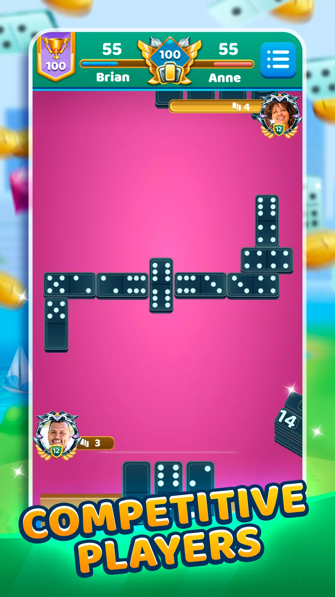 Schermata Dominoes Battle 3