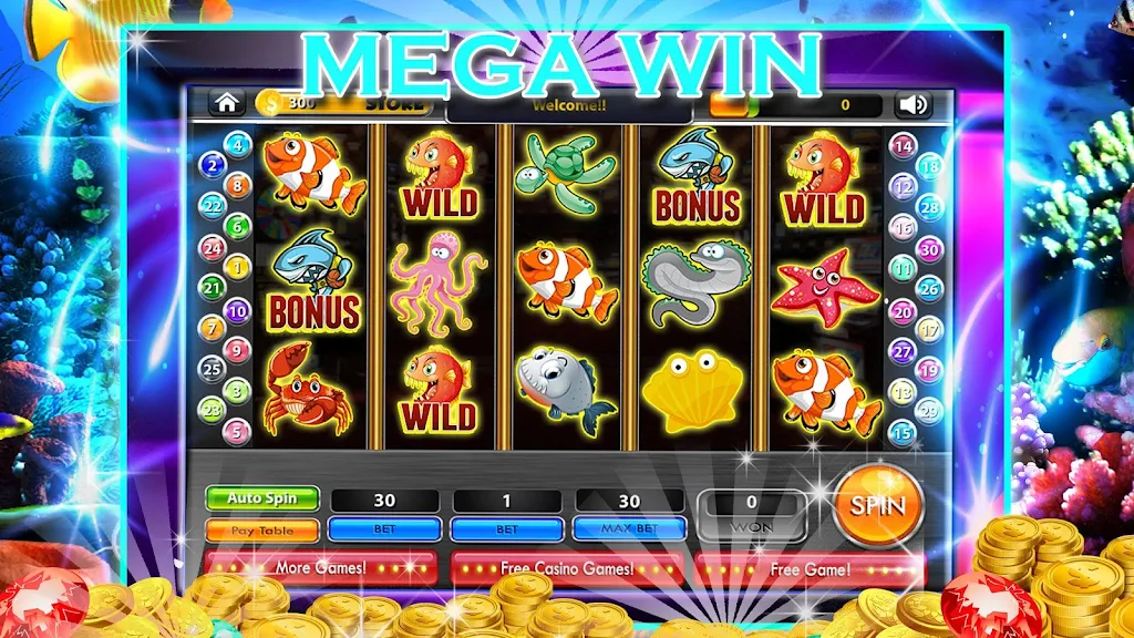 Dolphin Slots: Big fortune Captura de tela 0