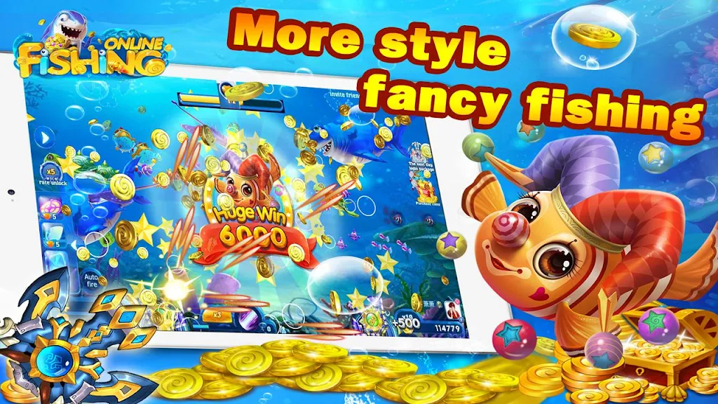 Fishing Online: Classic fish machine, free game Скриншот 2