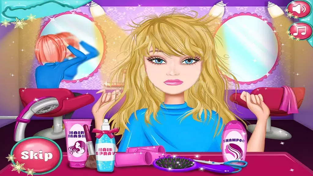 makeover game : Girls games Captura de pantalla 1