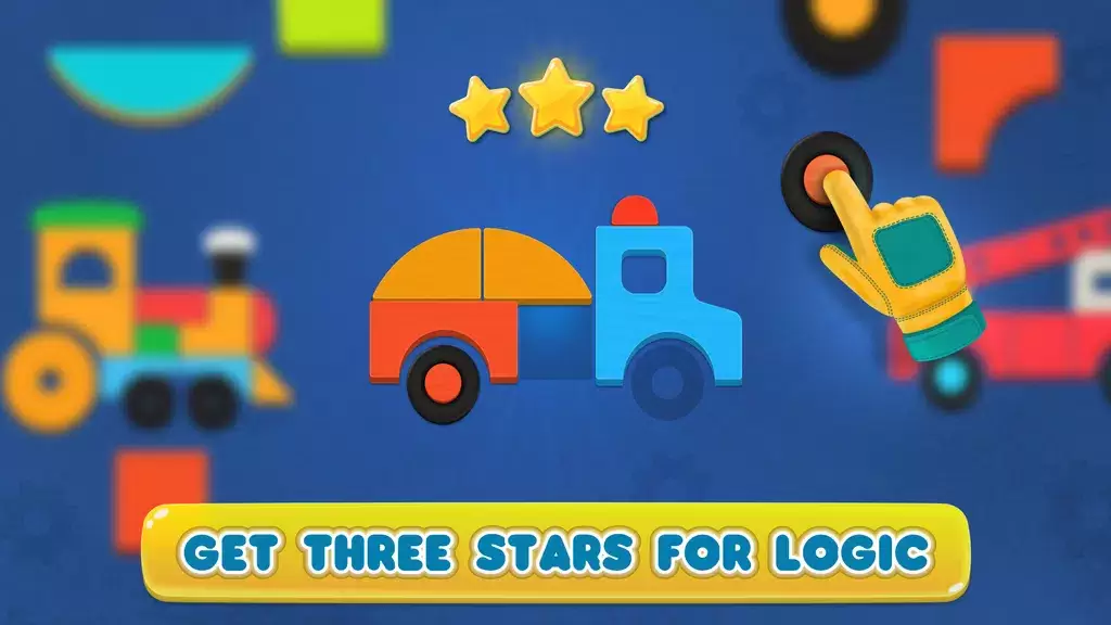 Cosmo Shapes Puzzles for kids ภาพหน้าจอ 3