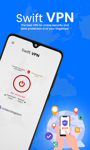 Swift VPN – Secure VPN Proxy स्क्रीनशॉट 1