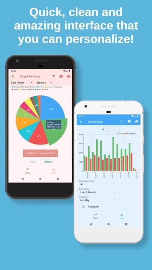 Bluecoins Finance ภาพหน้าจอ 3