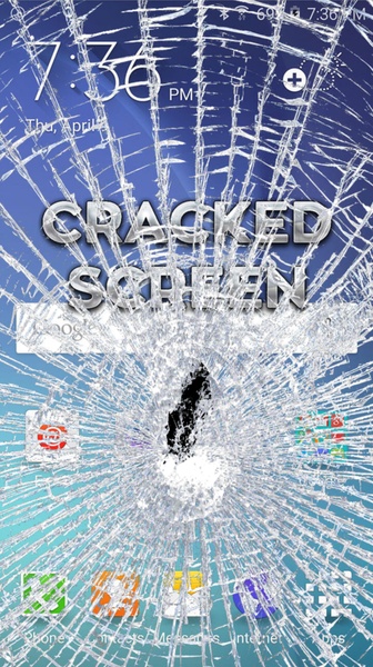 Cracked Screen Prank應用截圖第0張