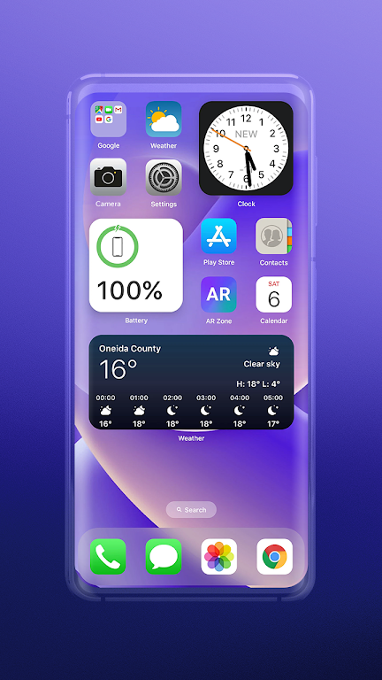 Widgets: ios 17 theme Screenshot 0