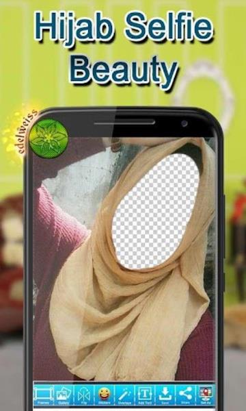 Hijab Selfie Beauty Captura de tela 1