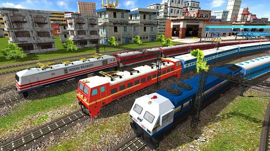 Indian Train Simulator 2018 - Free Mod Captura de tela 1