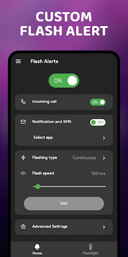 Schermata Flash Alert - Flash App 2