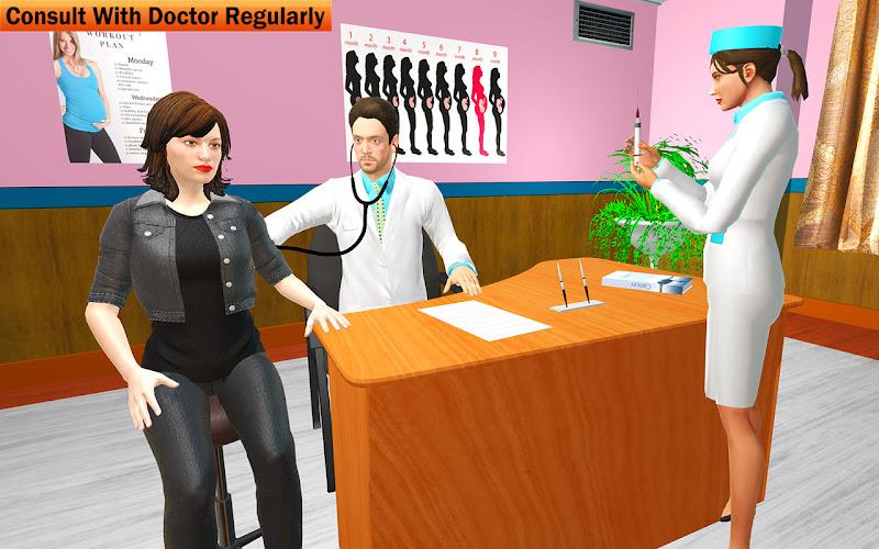 Pregnant Mother Sim Games Life Screenshot 0