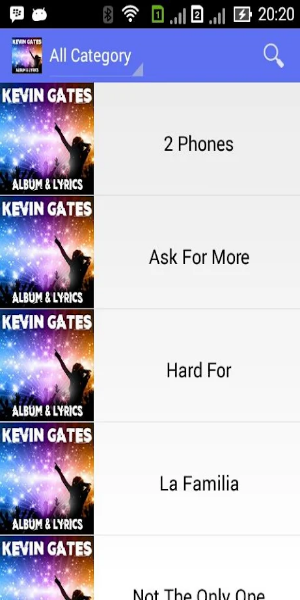Kevin Gates 2 Phones - Lyrics Captura de tela 0