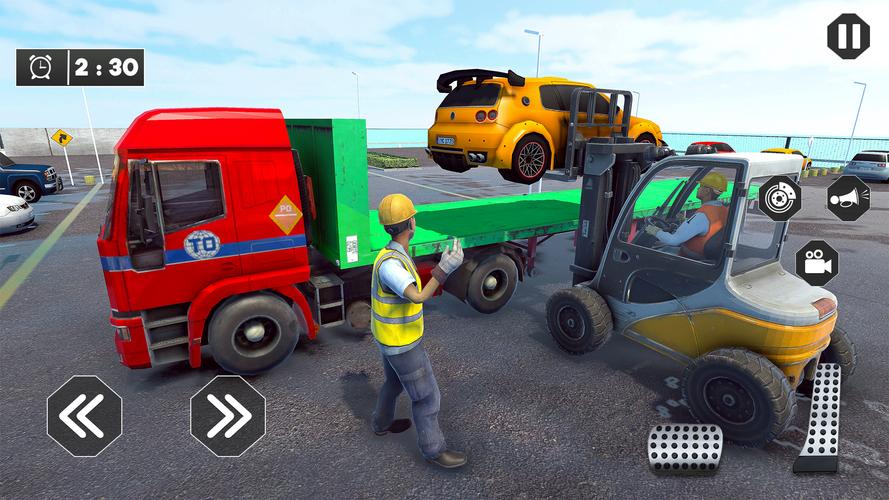 US Oil Tanker Truck Games Sim Скриншот 2