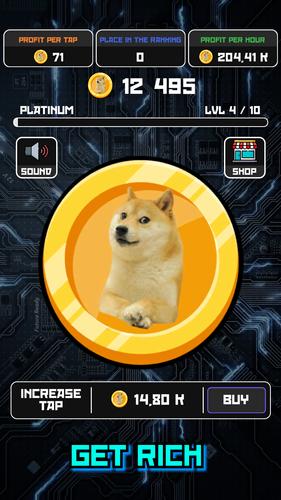 Crypto Clicker Doge Coin Idle Screenshot 3