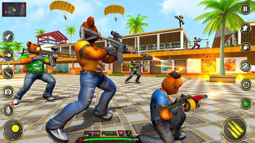 Teddy Bear Gun Shooting Game 스크린샷 3