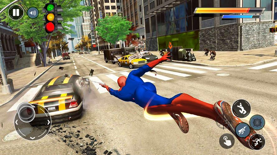 Spider Games :Epic Spider Hero ဖန်သားပြင်ဓာတ်ပုံ 1