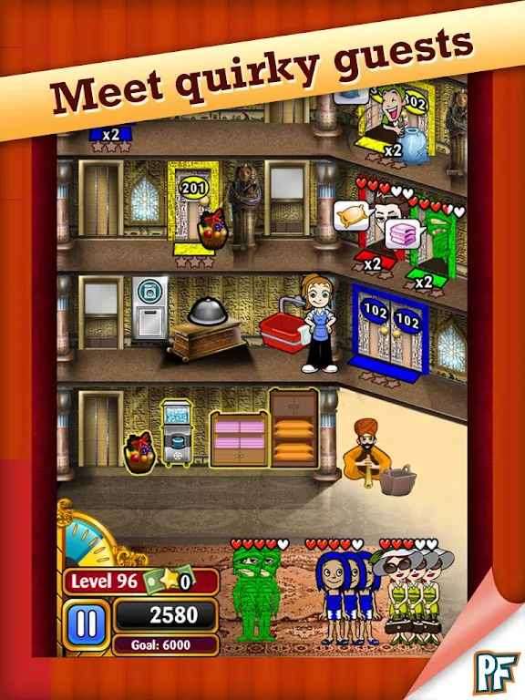 Schermata Hotel Dash 3