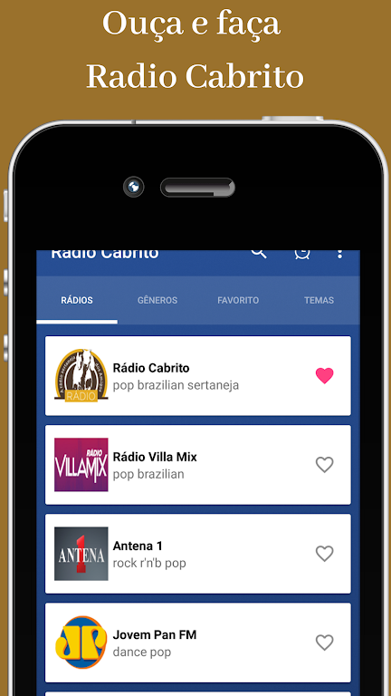 Radio Cabrito Estação Sertaneja Brazil应用截图第0张