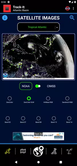 Track-It Hurricane Tracker Capture d'écran 2