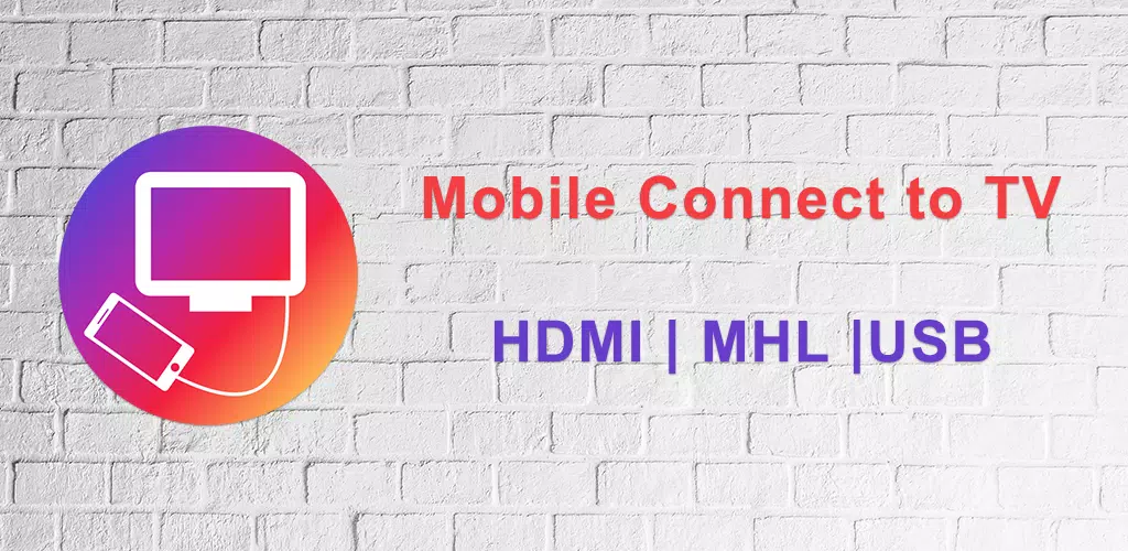 Mobile Connect to TV USB HDMI ဖန်သားပြင်ဓာတ်ပုံ 0
