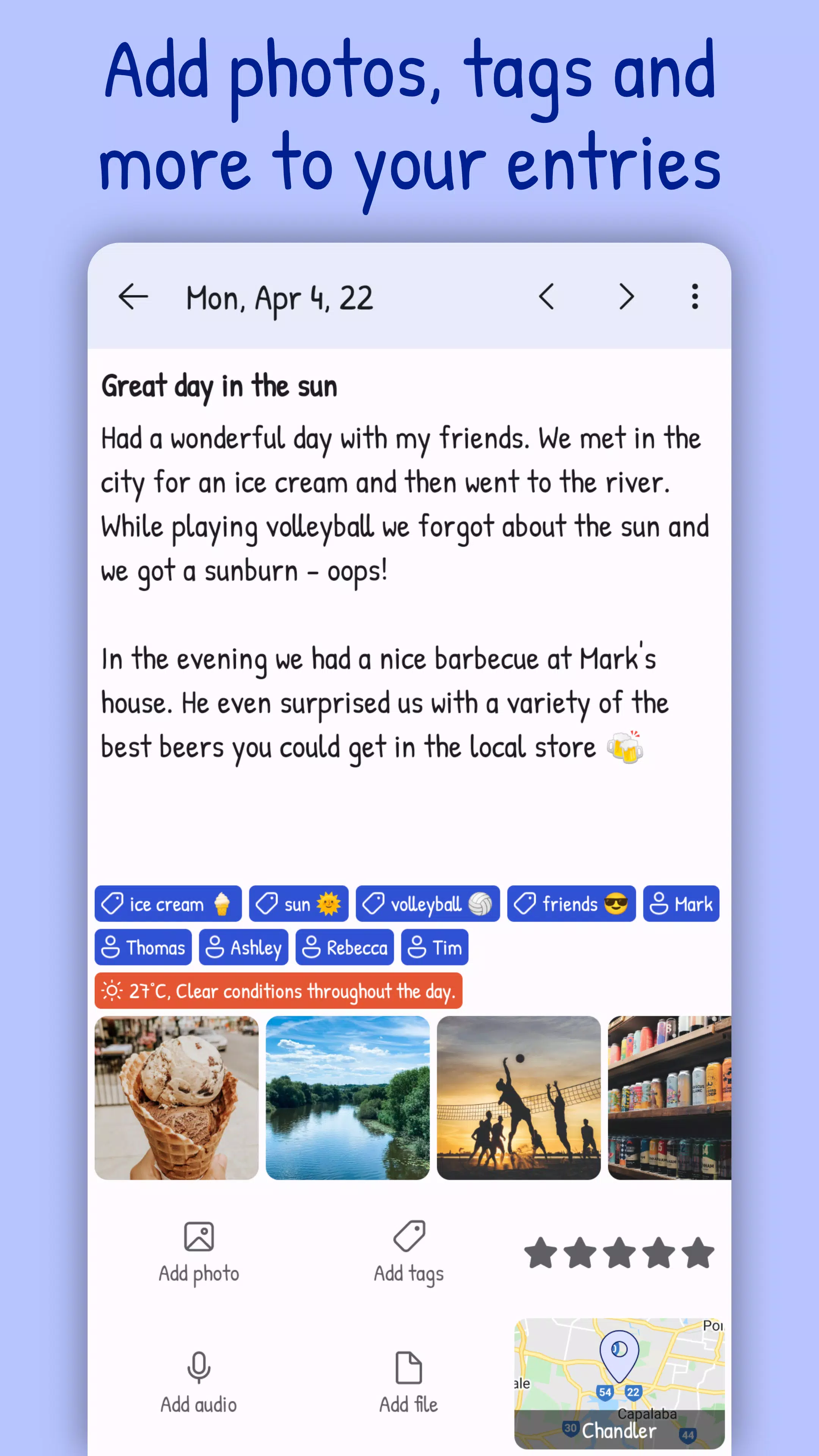 Diarium: Journal, Diary Screenshot 2