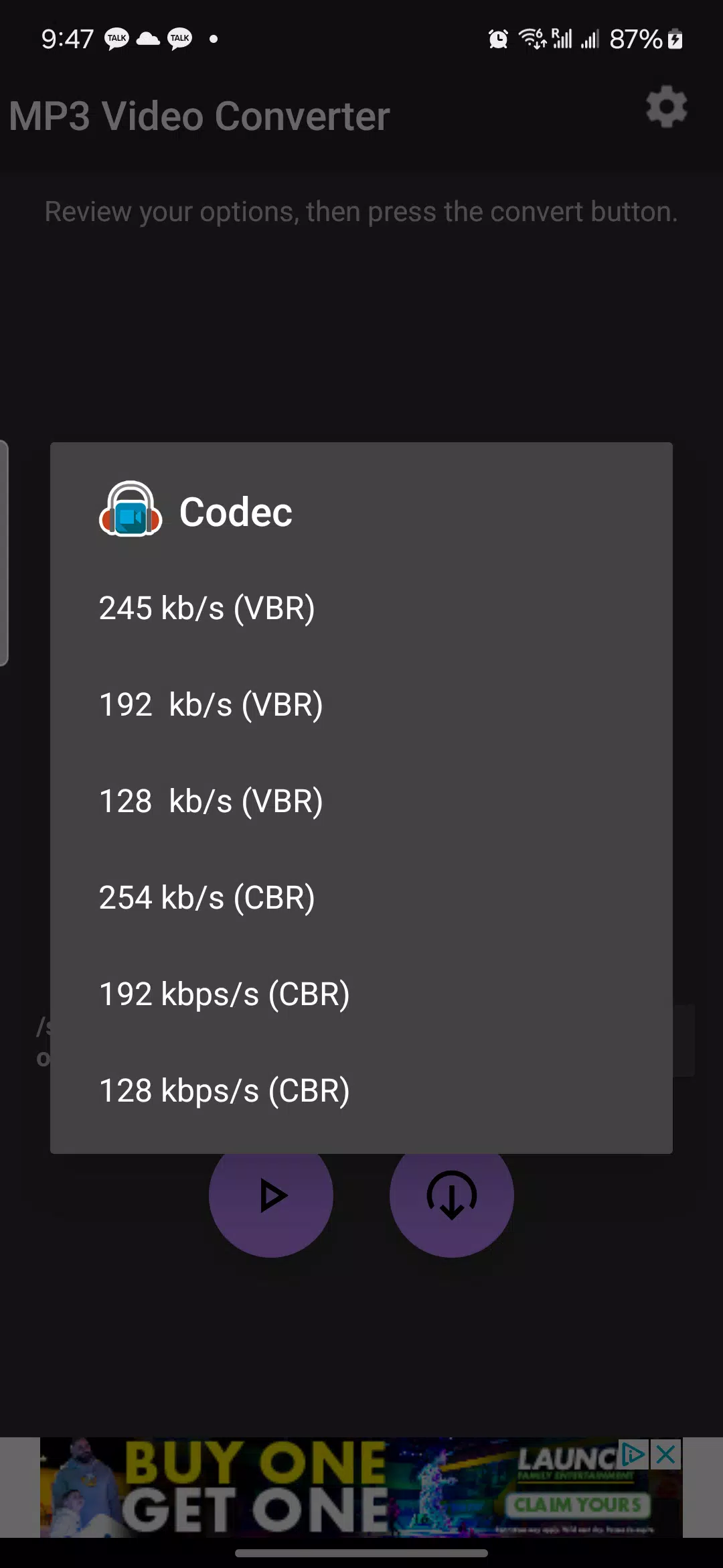 MP3 Video Converter應用截圖第2張
