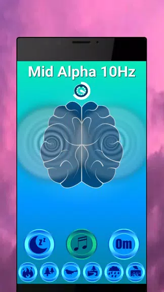 Binaural Beats Meditation Captura de pantalla 1