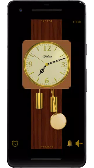 Modern Pendulum Wall Clock Скриншот 3