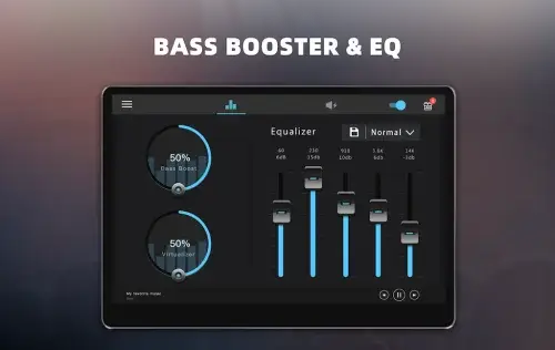 Bass Booster & Equalizer PRO Tangkapan skrin 2