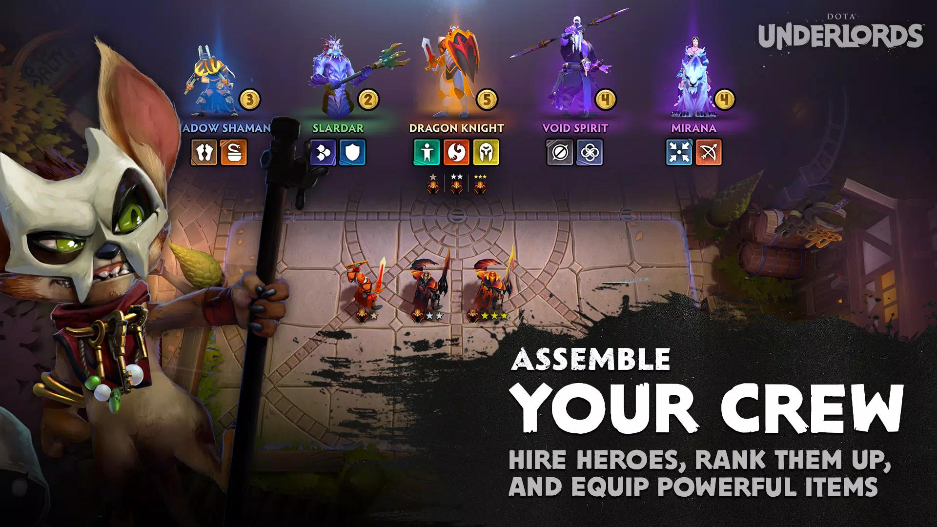 Dota Underlords Ekran Görüntüsü 1