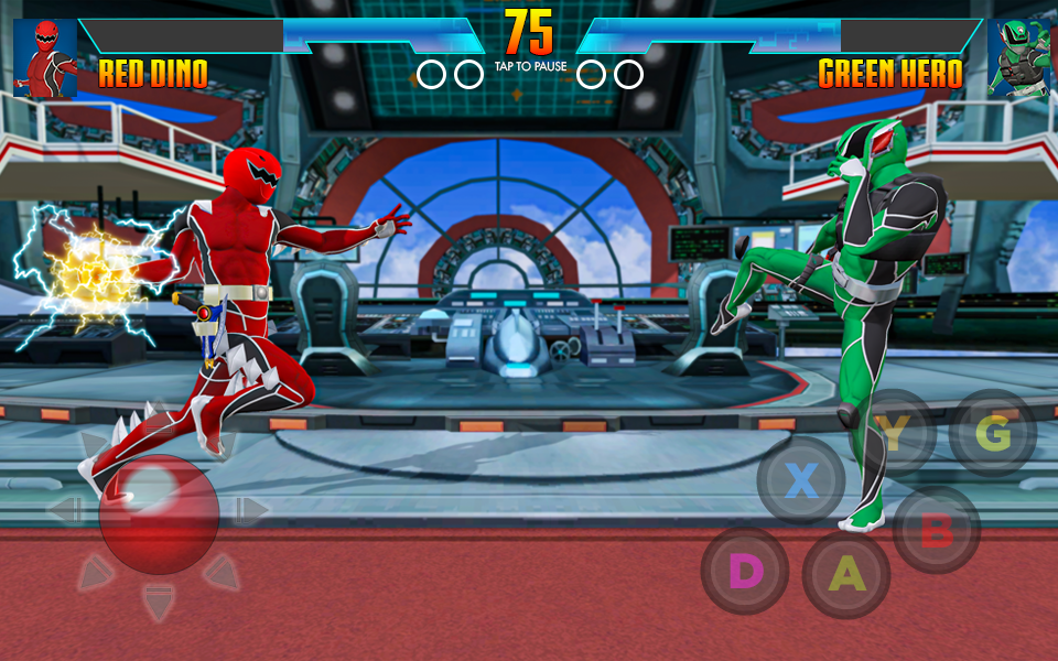 Hero Dino Morphin Fight Ranger Captura de pantalla 0