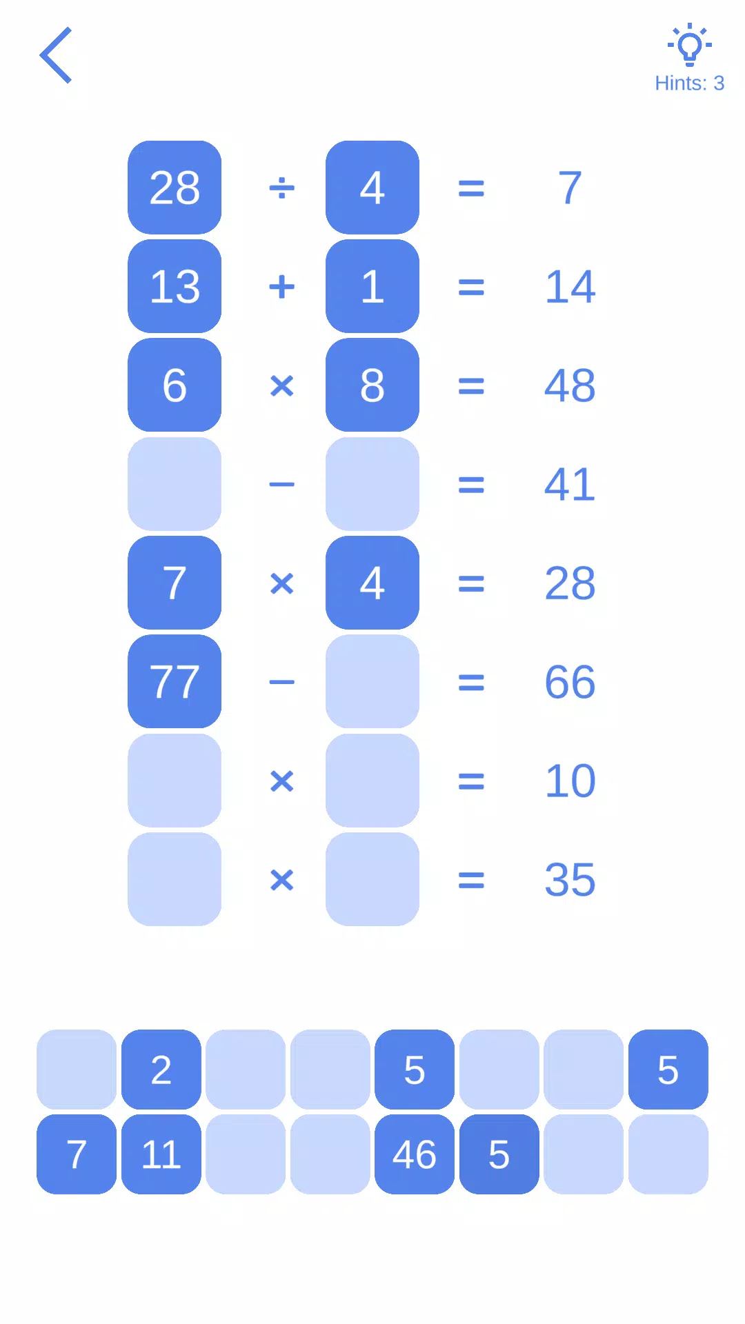 Math Games - Brain Puzzles應用截圖第2張