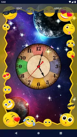 Galaxy Universe Live Wallpaper ภาพหน้าจอ 1