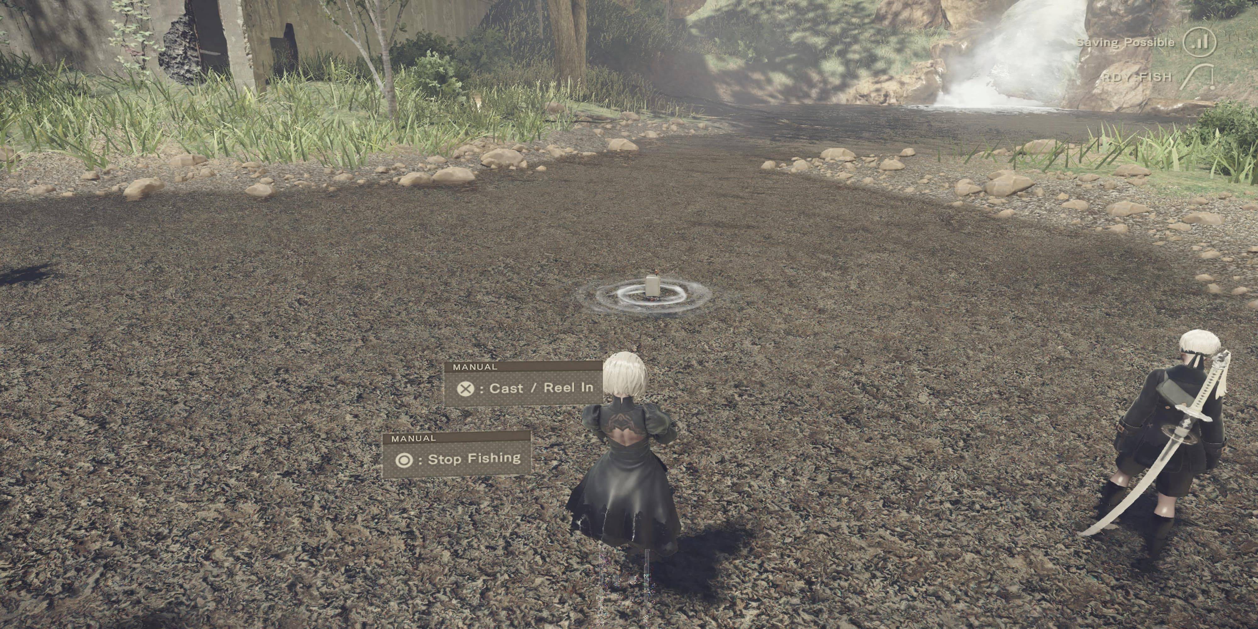 NieR: Automata - Guía de pesca