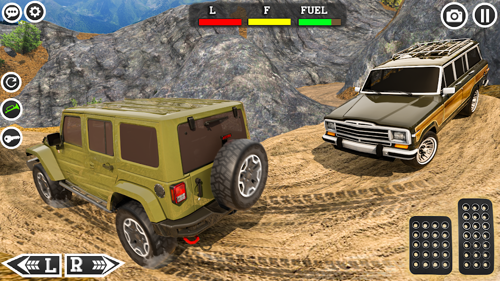 4x4 Mountain Climb Car Games スクリーンショット 2