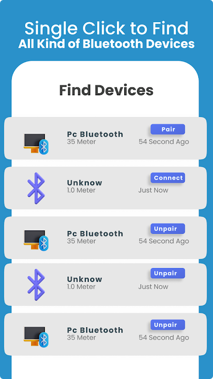 Bluetooth Pairing Auto Connect Schermafbeelding 0