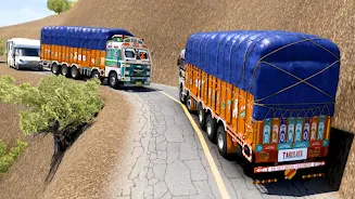 India Truck Cargo 3D Capture d'écran 2