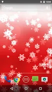 Snowflake Live Wallpaper Zrzut ekranu 1