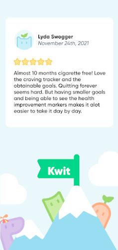 Kwit - Quit smoking for good!应用截图第0张