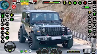 Offroad Jeep Driving:Jeep Game Captura de tela 1