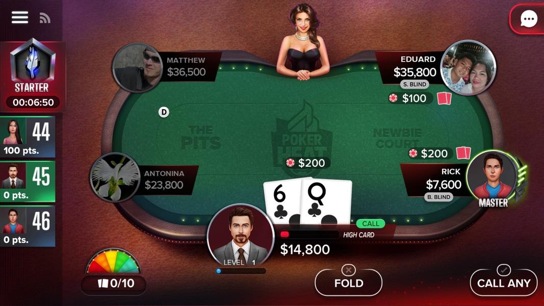 Poker Heat™: Texas Holdem Poker Captura de tela 3