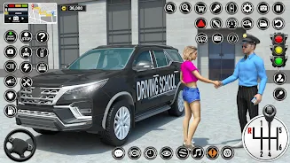 Driving School: Real Car Games Tangkapan skrin 1