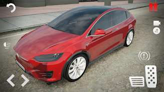 Electric Tesla Model X Driver 스크린샷 0