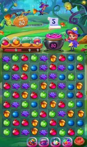 Witch Forest Magic Adventure Скриншот 1