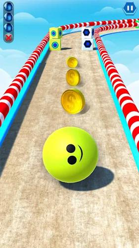 3D Sky Rolling Going Ball Game 스크린샷 0